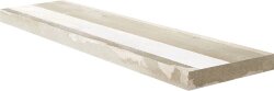 Кутова сходинка (33x120) 64924 Angolo Dx. Gradino C.Retta White - Materia