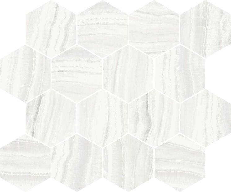 Мозаїка 28.7x34.4 0163256 EsagonaT 16Onice Ricchetti Pure з колекції Pure Ricchetti