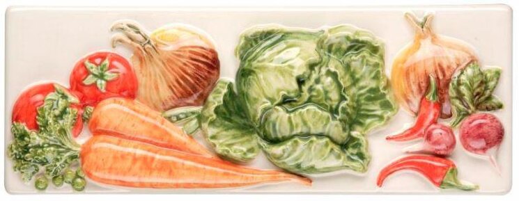 Бордюр Carrots To Onion Border Clematis 7.5x20 La Belle Original Style з колекції La Belle Original Style