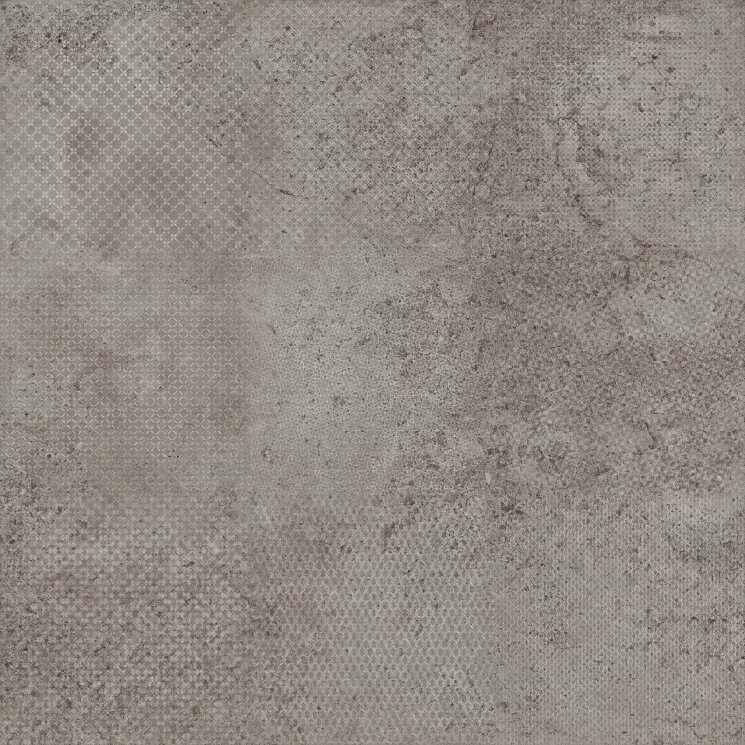 Плитка 60x60 Stt. Clay Dec.60 Rett. - Street - D808 з колекції Street Marca Corona