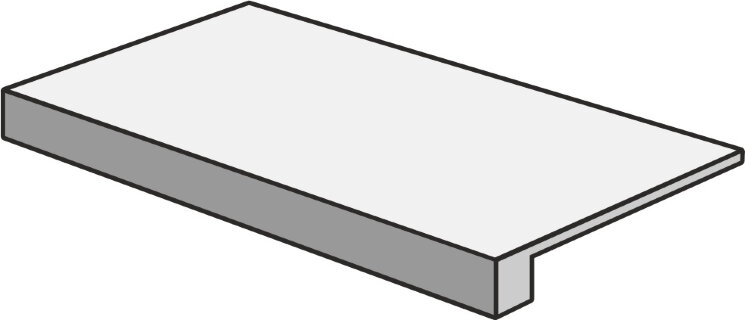 Сходинка (20x120) CR201104 Gradone grigio matt - Amazzonia з колекції Amazzonia Savoia
