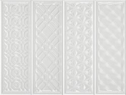 Декор Dec Geometry Blanco 10x30 Garden Heralgi