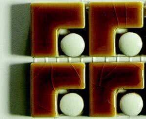 Мозаїка (5x25.5) Z11B Fascia Misis (tabacco/arancio) - Decors з колекції Decors Zillig