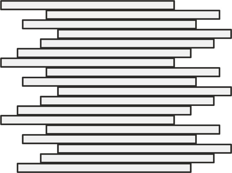 Декор 30x30 Slash Mos Ass 18 Pz Mid Grey - Slash з колекції Slash Tuscania