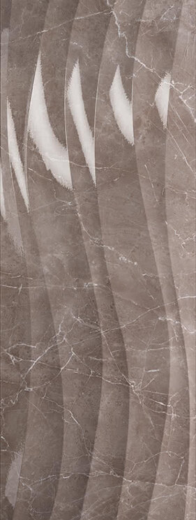 Плитка (45x120) 678.0005.037 Marble Flux Tortora Shine - Marble з колекції Marble Love Tiles