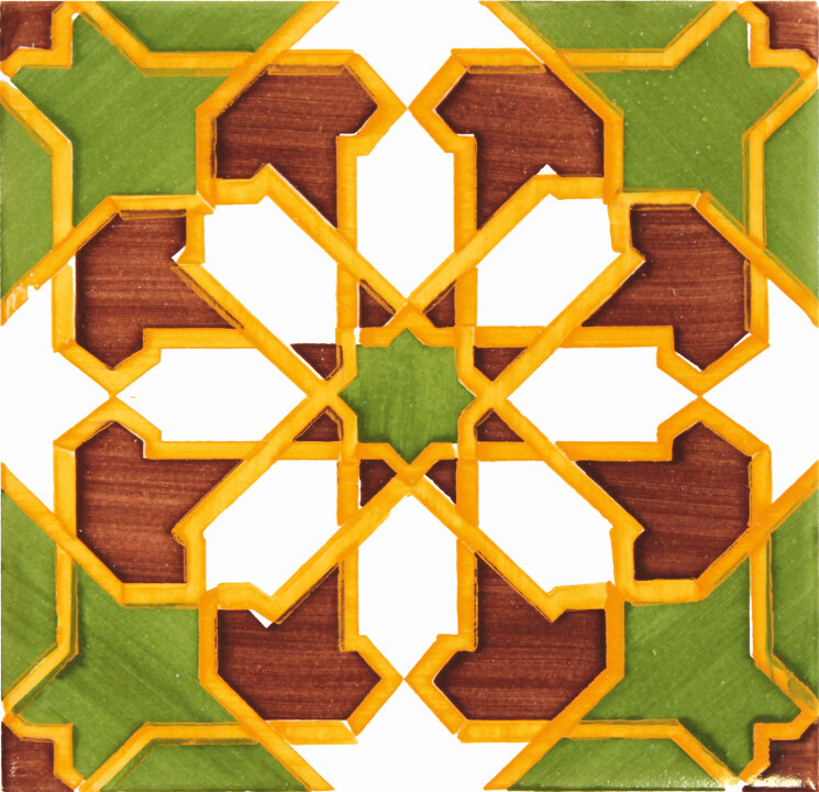 Плитка 14x14 Moorish Meknes-Moorish-PM030 з колекції Moorish Aleluia Плитка 14x14 Moorish Meknes-Moorish-PM030 з колекції Moorish Aleluia