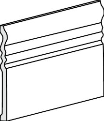 Плінтус (12x15) BAT/DIA.BI Battiscopa Diamante Bianco - Diamante Плінтус (12x15) BAT/DIA.BI Battiscopa Diamante Bianco - Diamante