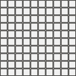 Мозаїка 3x3 B&Wmarble Black Hglo Mosaico - B&W_Marble - 767377