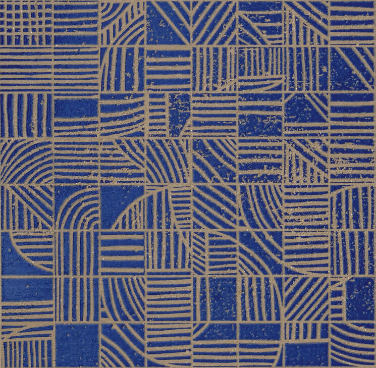 Плитка MATER SEGNO BLU - 60x60 PUMS27 Mater з колекції Mater Mutina