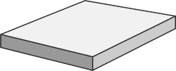 Кутова сходинка (32.5x32.5) 2405710 Ang. Grad. Bianco Lap - Marble