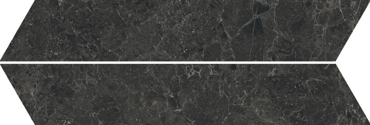 Плитка Limestone Chevron Belgium Black Lap Ret - 10x53 5557 Limestone з колекції Limestone Piemme