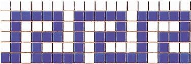 Мозаїка 15,8x31,5 Cenefa-А Malla 501/110 з колекції Borders VIDREPUR