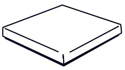 Кутова сходинка (32.7x32.7) B6582- Uxmalbluangolarecontorello - Azteca-Maya з колекції Azteca-Maya Settecento