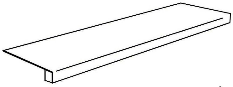 Сходинка (33x120) AAOK Sandy White NAT Scal.Sag. - E.motions з колекції E.motions Caesar