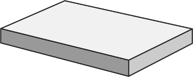 Кутова сходинка 40x80 Silver Gr. Grey Ang. Sx Ass. Sq.2 Cm - Silver Grain - SI03S8A з колекції Silver Grain Impronta