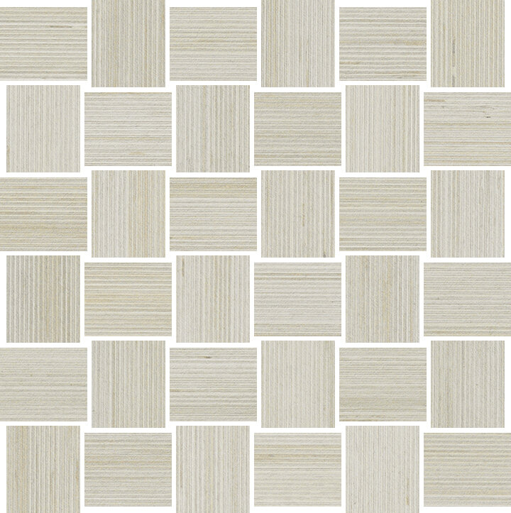 Мозаїка 30x30 Mos. Intr. Shibusa Bianco - Shibusa - 1005432 з колекції Shibusa Isla Tiles