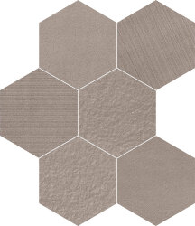 Декор (19.5x22.5) SA04ESM Flax Esagona Mix - Sands Experience