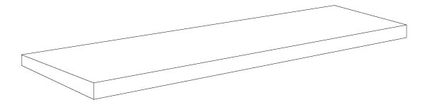 Сходинка (33x100) 40412 Home Teak Cos/Ret. Ang. Sx Ice - Home Teak з колекції Home Teak Cerdisa