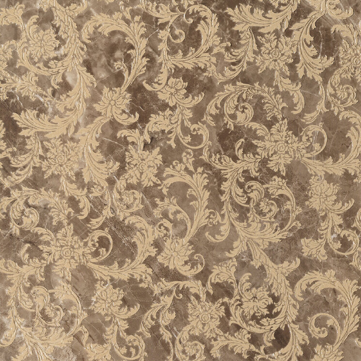 Декор (58.5x58.5) 2407070 Mod. Bar. Marrone - Marble з колекції Marble Versace Декор (58.5x58.5) 2407070 Mod. Bar. Marrone - Marble з колекції Marble Versace