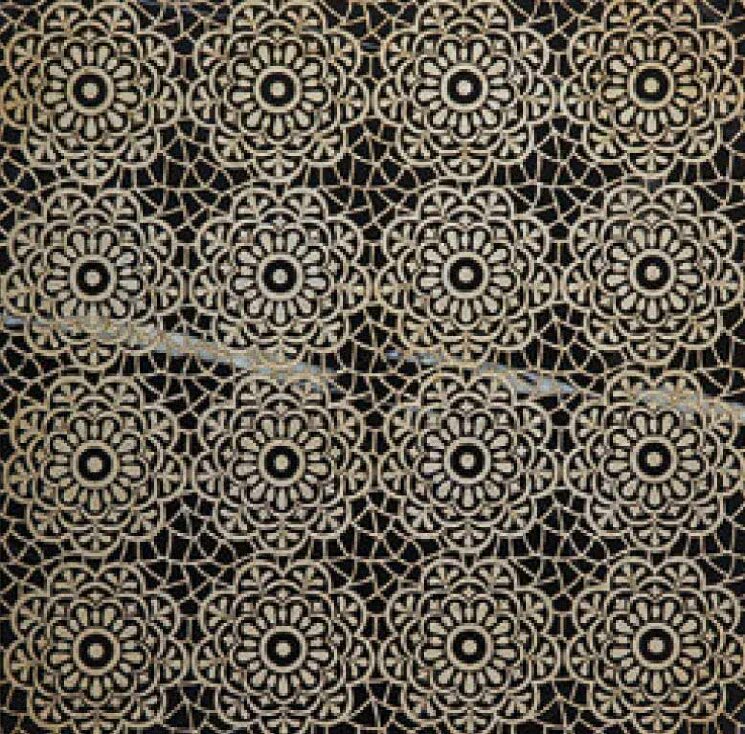 Декор (30.5x30.5) Passion 50Nero-Old Silver - Charme з колекції Charme Lithos Mosaico
