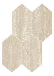 Мозаїка Travertino Vein Beige Mosaico Losanga - 29.4x40.7 RCLC Realstone_Travertino