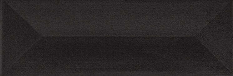 Плитка 9.8x29.8 Favaro Nero Sciana Struktura Polysk з колекції Favaro Paradyz