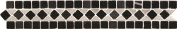 Бордюр Athenian Braid Black 5x30 Mosaics Original Style