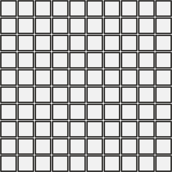 Мозаїка 3x3 B&Wmarble Breach Hglo Mosaico - B&W_Marble - 767380 з колекції B&W_Marble Floor Gres