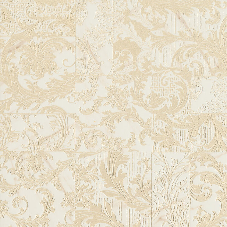 Декор (58.5x58.5) 2407110 Mod. Patch. Bianco - Marble з колекції Marble Versace Декор (58.5x58.5) 2407110 Mod. Patch. Bianco - Marble з колекції Marble Versace