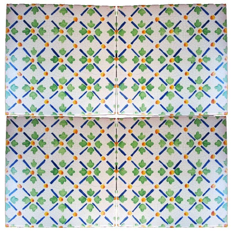 Декор (15x15) Piastrelle Maioliche Repro 075/B - Maioliche Repro з колекції Maioliche Repro Scianna Декор (15x15) Piastrelle Maioliche Repro 075/B - Maioliche Repro з колекції Maioliche Repro Scianna