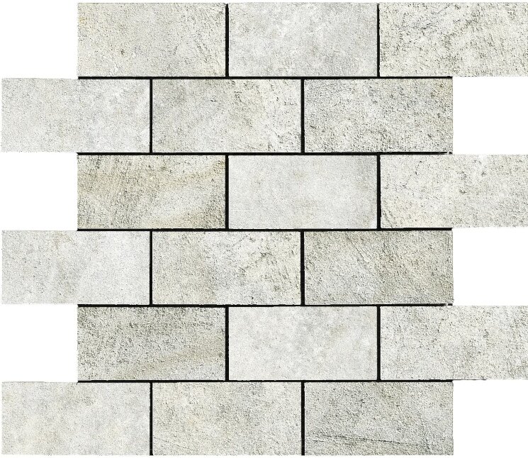 Мозаїка 30x30 154318 Gravel bone nat rett La Fabbrica Jungle Stone з колекції Jungle Stone La Fabbrica