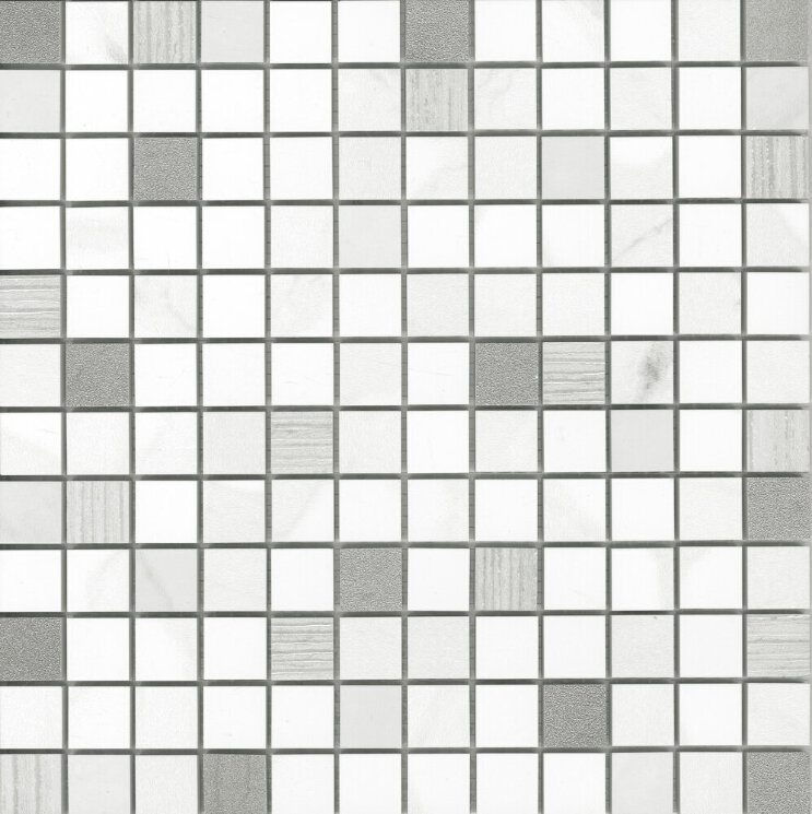 Мозаїка 29.75X29.75 Marbox Calacatta Mosaico Decor 2.5X2.5 Marbox Aparici з колекції Marbox Aparici