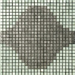 Мозаїка (28.6x28.6) 100004 Musivadecoroabracadabragrigioargento/Platino 1x1 - Musiva