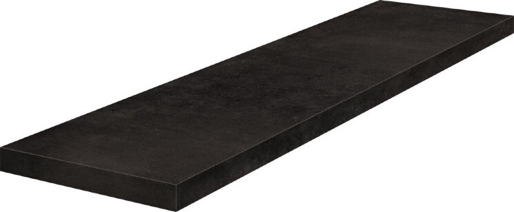 Кутова сходинка (33x100) 62392 Angolo Sx Gradino C.Retta Charcoal - Chrome з колекції Chrome Cerdomus Кутова сходинка (33x100) 62392 Angolo Sx Gradino C.Retta Charcoal - Chrome з колекції Chrome Cerdomus