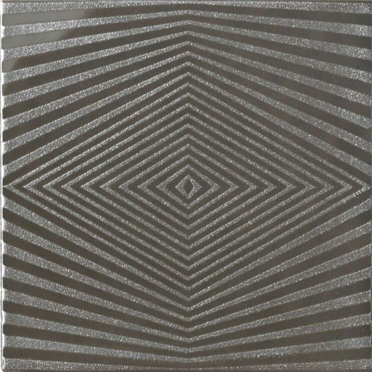 Декор (15x15) D/OPT.GR Decoro Optical Grafite - Silk з колекції Silk Tonalite