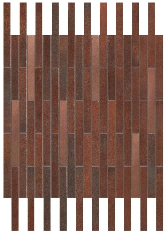 Плитка BLAZE Corten Mosaico Twin 36.1x29.4 з колекції Blaze Atlas Concorde Плитка BLAZE Corten Mosaico Twin 36.1x29.4 з колекції Blaze Atlas Concorde