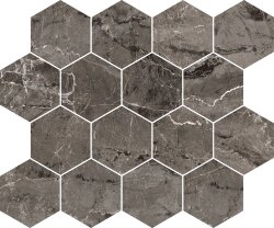 Мозаїка 28.7x34.4 0163346 EsagonaT 16Royal DarkGrey Ricchetti Pure
