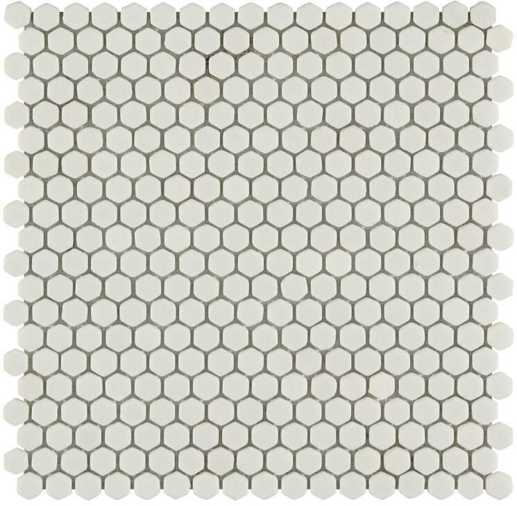 Мозаїка 29x29,5 0309/Ex03 Hexagon White Matt - Hexagon з колекції Hexagon Boxer