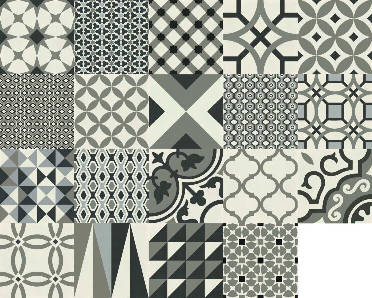 20x20 D_segni decoro mix caldi M0UU з колекції D_Segni Marazzi