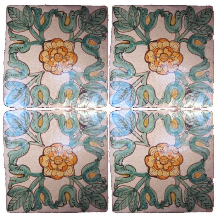 Декор (15x15) Piastrelle Maioliche Repro 076/B - Maioliche Repro з колекції Maioliche Repro Scianna Декор (15x15) Piastrelle Maioliche Repro 076/B - Maioliche Repro з колекції Maioliche Repro Scianna