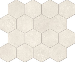 Мозаїка 26x30 Stone Icons Milk Mosaico Esagona - Stone Icons - STI138