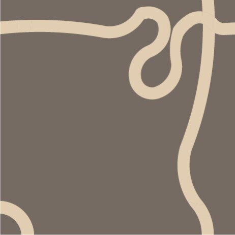 Плитка (20x20) Nouveau Tortora Q - Dal Bianco з колекції Dal Bianco Bisazza