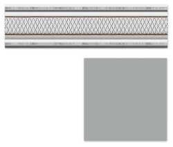 Бордюр Cenefa Classic Gris 8x30 Garden Heralgi