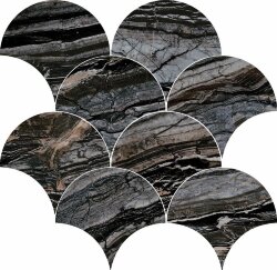 Мозаїка Mosaico Ventaglio Glam 28x29 Rock Symphony Roberto Cavalli Мозаїка Mosaico Ventaglio Glam 28x29 Rock Symphony Roberto Cavalli