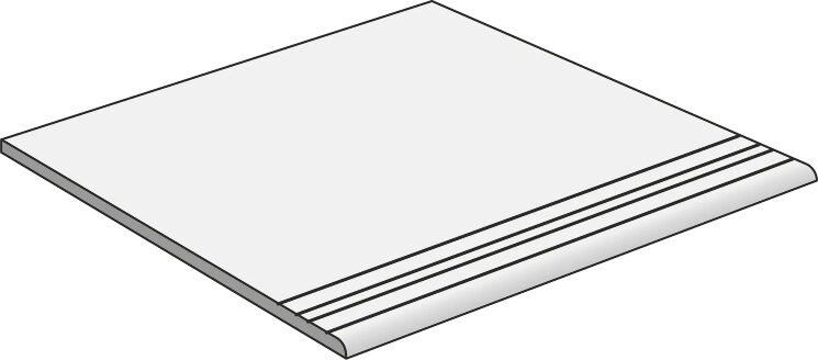 Сходинка 59.2x59.2 Stairstep Natura Travertino Creme Aleluia Natura Travertino з колекції Natura Travertino Aleluia
