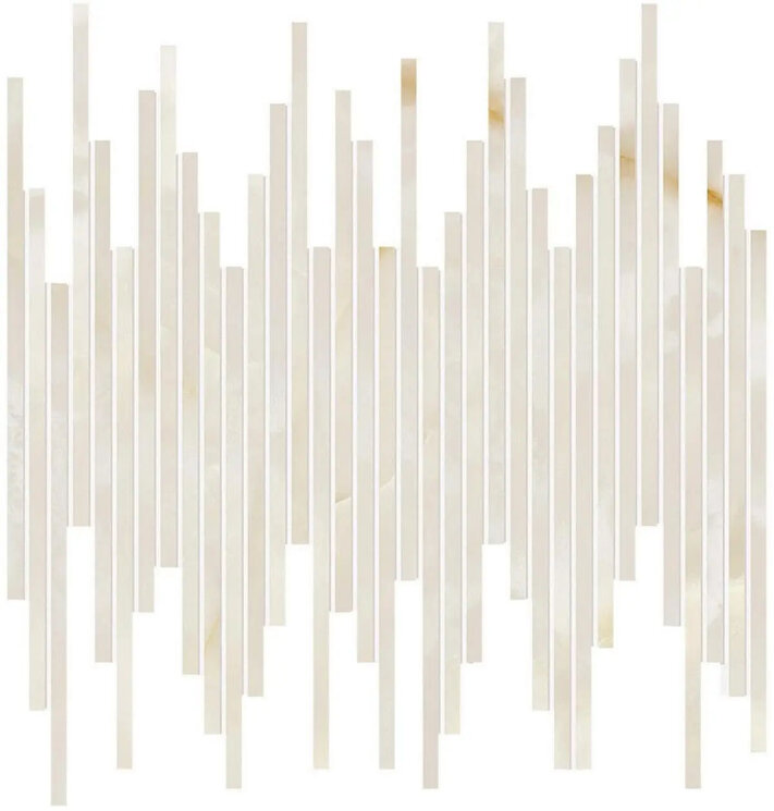Мозаїка Gemme Bianco Tratti Mosaico Brillante - 30x30 fRZ0 Gemme з колекції Gemme FAP