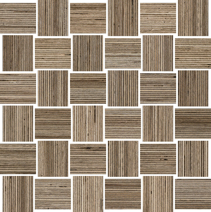 Мозаїка 30x30 Mos. Intr. Shibusa Tortora - Shibusa - 1005435 з колекції Shibusa Isla Tiles