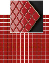 Цоколь 29.8x29.8 Altea Rosa Mozaika Prasowana K.2,3X2,3