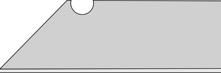 Плінтус (10x30) 6dSI Diamante Ardesia Battiscopa Sag. Sx - Diamante з колекції Diamante Atlas Concorde