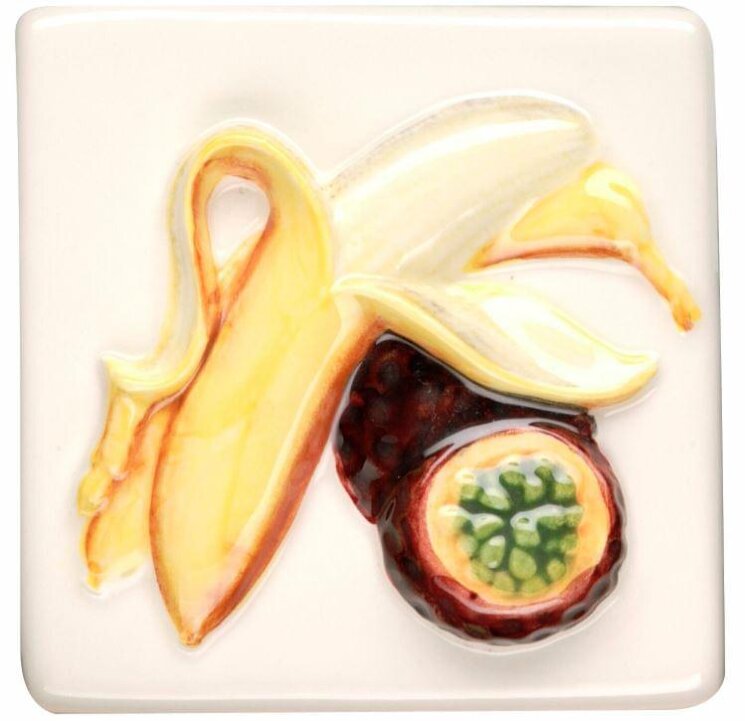 Декор Banana And Passion Fruit Clematis 10x10 La Belle Original Style з колекції La Belle Original Style Декор Banana And Passion Fruit Clematis 10x10 La Belle Original Style з колекції La Belle Original Style